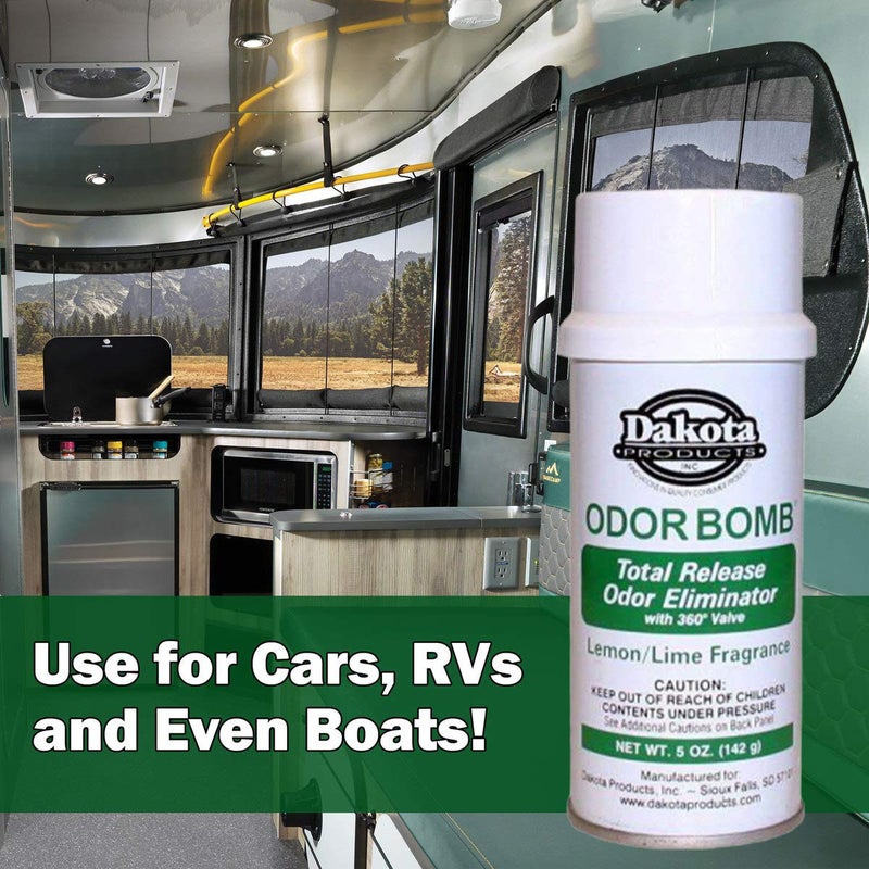 Dakota Odor Bomb Car Odor Eliminator  5 Ounces  Eliminates Odors Better Than Car Fresheners  Leaves Refreshing Car Scent - Image 2